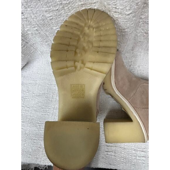 Altar'd State Women's Pink Faux Suede Boots Size 7 #100885 - Picture 6 of 7